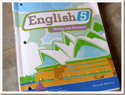 The Cozy Nook: Homeschool Curriculum Review: Bob Jones English